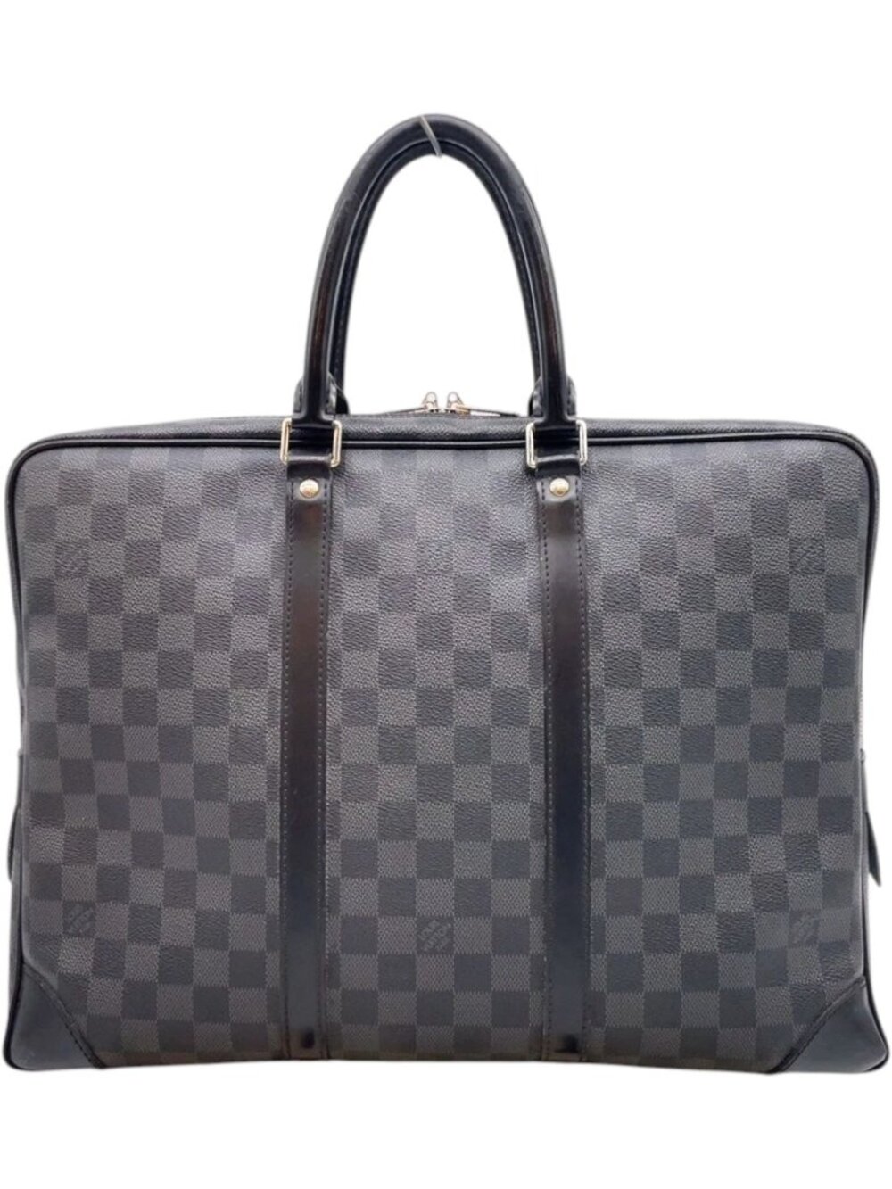 470592CR T6 Louis Vuitton Business Bag Black Damier